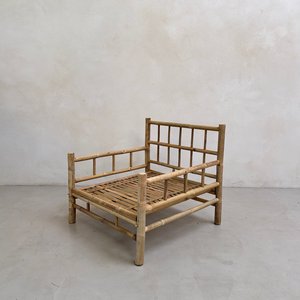Ensemble de meubles de jardin en bambou écologique, canapés et tables d'extérieur, sièges naturels faits à la main pour la terrasse, la pelouse, la décoration de la cour - Product Image 3