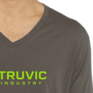 T-shirt classique en coton pour homme, col en V, respirant, léger, décontracté, basique, personnalisable, fournisseur OEM ODM - Product Image 5
