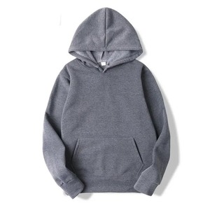 Men's <b>Navy</b> Blue Hooded <b>Sweatshirt</b> Regular Fit Casual Pocket Front Solid Color French Terry Knit Autumn Wear 2027 - Product Image 4