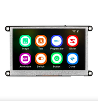 Modul Layar Sentuh Kapasitif HMI 4.3 Inci ESP32-S3 WiFi BLE Papan Pengembangan Layar Pintar