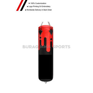 Sac de frappe en PU robuste pour l'entraînement au kickboxing et au MMA - Product Image 5