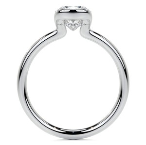Bague en Moissanite en Argent Sterling 925 Plaqué Or 18K, Coupe Coussin, Luxe, pour Fiançailles, Mariage, Anniversaire, Cadeau, Promesse, Solitaire - Product Image 4