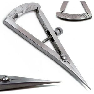 Calibrador Castroviejo Más Vendido, Rango de Medición Recto de 0-20 mm, Acero Inoxidable, Instrumentos Quirúrgicos Dentales Manuales - Product Image 1