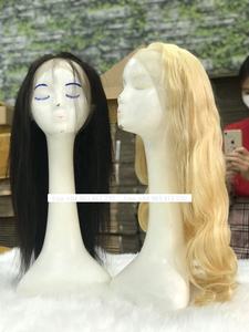 100% Vierge Brésilienne Cuticule Alignée Cheveux Longs Complet pour Dentelle Frontale Perruque Crépus Texture Dentelle Transparente Petit pour Origine Suisse - Product Image 4