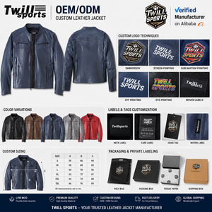 OEM diseño personalizado Racing chaqueta de los hombres elegante Vintage 100% cuero Slim Fit transpirable a prueba de viento de color personalizado para Motocross - Product Image 2