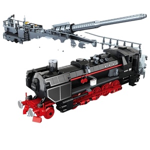 Bloques de Construcción Fangcheng Leopold K5, Modelo de Tren con Cañón, 1631 Piezas, para Niños de 8 a 13 Años - Product Image 1