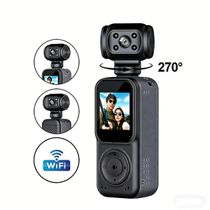 מקליט וידאו לאופניים 4K, מקליט וידאו אקשן כיסי, מצלמת אופניים קדמית ואחורית זעירה עם WiFi, מצלמת ראייה מנקודת מבט ראשונה - Product Image 5