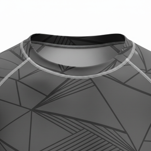 Custom sublimated rash guard <b>shirt</b> for <b>men</b> women kids MMA BJJ jiu jitsu no gi training durable <b>compression</b> wholesale swimwear - Product Image 4