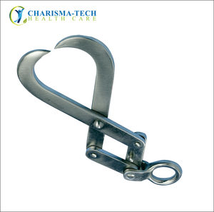 เครื่องมือผ่าตัดสัตว์เลี้ยง Life Care Veterinary Surgical Instruments Krey Schottler Obstetric Hook ตะขอเกี่ยวคลอดบุตรสแตนเลส ยี่ห้อ Schottler - Product Image 3