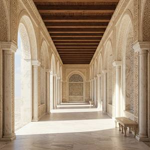 Columnas de Mármol Sólido Talladas a Mano para Pabellones, Soporte Estructural Exterior para Arquitectura Moderna, Proyectos al Aire Libre HAYAT - Product Image 2