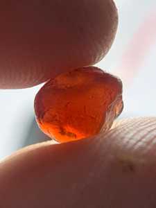 Natural Rhodolite Garnet Rough Gemstone Lot Cutting Grade Pieces Deep <b>Red</b> African Crystal Parcel For Faceting - Product Image 4