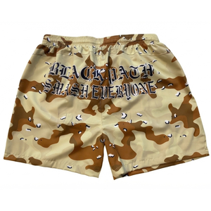 Pantalones Cortos de Muay Thai Personalizados al por Mayor, Pantalones Cortos de Entrenamiento de Artes Marciales y Kickboxing, Pantalones Cortos de Lucha de Satén con Logotipo Personalizado - Product Image 1