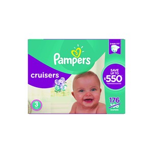 Couches Pampers Cruisers : Soin avancé pour bébé avec ajustement extensible et système anti-fuites sécurisé - Product Image 6