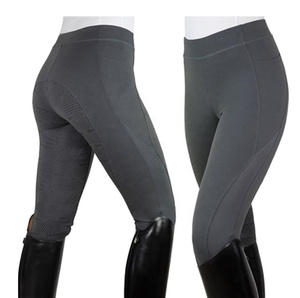 Pantalones de montar a caballo para mujer de cintura alta cómodos de diseño personalizado, ropa ecuestre al por mayor para mujer - Product Image 3