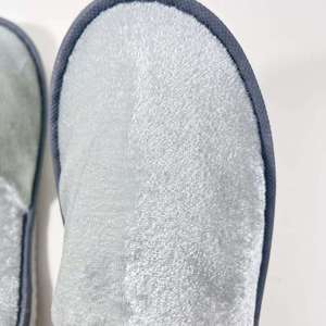 High Quality Durable Casual Soft Slide Hotel <b>Slipper</b> Disposable <b>slippers</b> Soft Terry Cloth Men Women Spa Hotel <b>Slipper</b> Breathable - Product Image 2