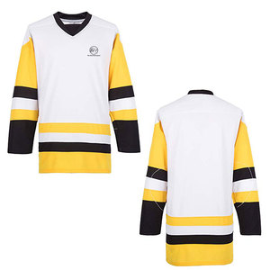 Maillot de hockey sur glace respirant à séchage rapide, manches courtes, modèle 2026, le plus vendu, dernière conception, meilleure vente - Product Image 6
