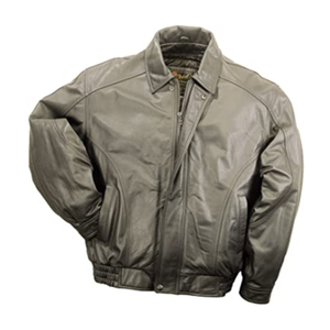 Chaqueta de motociclista personalizada de corte ajustado, chaqueta de cuero con cuello alto, cierre de cremallera, ropa de otoño, chaqueta estilo motociclista para hombre - Product Image 6