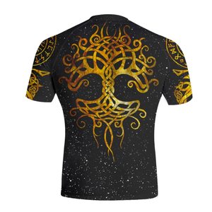 เสื้อแรชการ์ดสั่งทำพิเศษ OEM สำหรับทุกเพศ UPF 50 ผ้าดำน้ำระบายอากาศได้ดี ป้องกันกลิ่น ผลิตจากโพลีเอสเตอร์ ขายส่ง OEM - Product Image 4