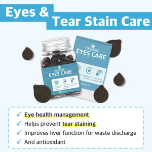 DRBY-70 friandises pour animaux de compagnie à mâcher, formule naturelle, pour soutenir la santé des yeux et la vision du chien, supplément pour enlever les taches de larmes des chiots - Product Image 6