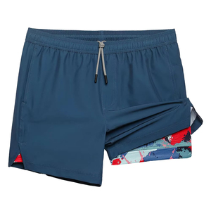 Shorts de sport pour adultes en polyester de haute qualité, best-seller, coupe confortable, pour usage quotidien, entraînement, course à pied, séchage rapide, design personnalisé. - Product Image 1