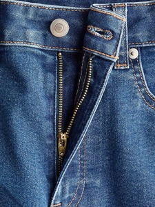 Women's Cotton Denim Jeans-Sexy Knee Length <b>Boot</b> Cut Eco-Friendly Best-Value Low-Cost - Product Image 6
