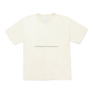 Camiseta Extra Grande para Hombre, Lavada al Ácido, 100% Algodón, Impresión Larga, con Diseño y Talla Personalizados, de Fabricante - Product Image 5