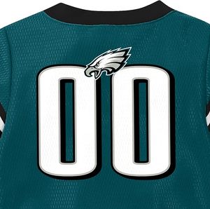 Body de Malla Color Verde Azulado de los Philadelphia Eagles para Bebé con Logotipo del Equipo Personalizado, 100% Poliéster - Product Image 5