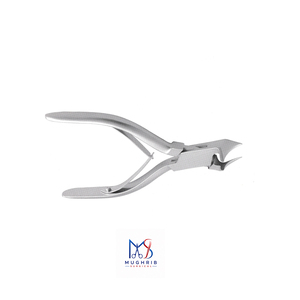 Coupe-ongles professionnel en forme de lune pleine, en acier inoxydable, avec double ressort, ouverture large, durable - Product Image 2