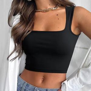 Top Deportivo Personalizado al por Mayor para Mujer, con Espalda Cruzada, de Secado Rápido, Transpirable, sin Mangas, para Yoga, Running y Gimnasio - Product Image 2