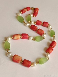 Best Selling <b>Resin</b> Beaded Necklace Colorful Beads Unisex Vintage <b>Clear</b> Party Necklace - Product Image 6