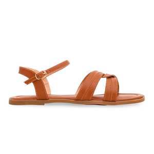 Sandale à talon moutarde FR5198 - Product Image 2