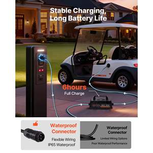 Batterie de chariot de golf 36V (38.4V) 150AH avec chargeur 25A, Lifepo4 4000 cycles, application Bluetooth, BMS 250A pour moteurs de pêche à la traîne - Product Image 6