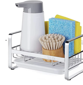 OEM/ODM Vietnam - Soporte para Esponja de Cocina de Acero Inoxidable 304, Dispensador de Jabón, Organizador, Escurridor - Product Image 1