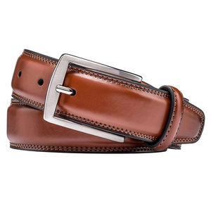 Cinturones de cuero genuinos al por mayor para hombres y mujeres con diseño personalizado y material de hebilla personalizado con múltiples diseños. - Product Image 2