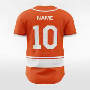 Camiseta Estilo Jersey de Béisbol con Diseño Clásico de Botones, Tela Cómoda, Opciones Personalizadas para Eventos de Equipo y Uso Diario - Product Image 5