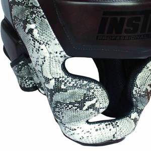 Protège-tête de boxe professionnel en cuir véritable, nouvelle conception, pour sparring et double sport, anti-humidité, antidérapant, protection intégrale du visage pour l'entraînement - Product Image 4