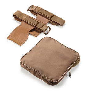 Agarraderas de Cuero de Vaca con Soporte para Muñeca para Levantamiento de Pesas y Fisicoculturismo, Antideslizantes, Ajustables, Resistentes, Protección para las Manos - Product Image 6