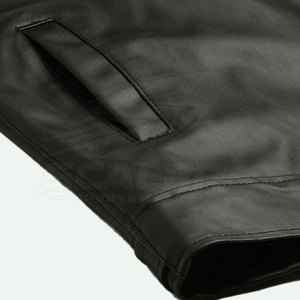 Breathable Lightweight Genuine <b>Leather</b> Casual Winter <b>Jacket</b> for Men Stand Collar Offering Comfort Style <b>Long</b> Lasting Durability - Product Image 6