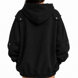 Sudadera de Mujer para Otoño e Invierno, Sudadera Holgada, Sudadera con Capucha 100% Algodón, Sudadera Informal a la Moda para Mujer - Product Image 2