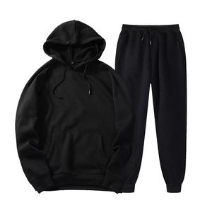 Conjuntos deportivos transpirables para hombre al por mayor, conjuntos de chándal personalizables, conjunto de chándal para correr, ropa deportiva urbana con bordado. - Product Image 3