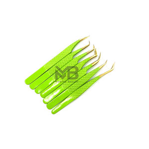 Pinzas Antimagnéticas y Antiestáticas de Precisión para Extensión de Pestañas, con Punta Personalizada, Color y Logotipo Personalizables - Product Image 1