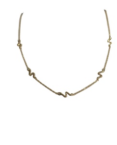 สร้อยคอแฟชั่นสแตนเลสสำหรับผู้หญิงและเด็กผู้หญิงสร้อยคอแฟชั่นใหม่สำหรับผู้หญิงและเด็กผู้หญิงแนววินเทจสุดสร้างสรรค์2024 - Product Image 1