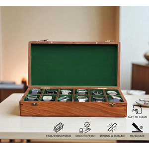 Caja de Reloj de Madera Grabada Personalizada, Caja de Reloj de Madera para Colección de Relojes de Lujo por AYAANS - Product Image 3