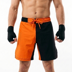 Shorts de sport MMA personnalisés de qualité supérieure, légers, pour la lutte, longueur courte, taille mi-haute, entraînement, 100% polyester, séchage rapide - Product Image 1