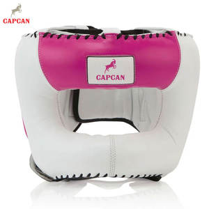 Protège-tête de boxe en matériau durable pour la salle de sport et l'entraînement au ring, protège-tête de boxe de haute qualité avec ajustement sûr et réglable - Product Image 1