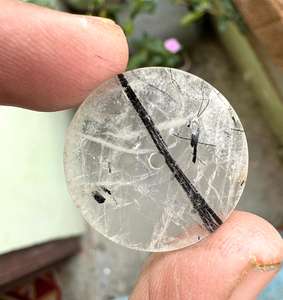 Esfera de Reloj de Rutilo Negro Natural, Esfera de Piedra de Lujo Personalizada, Esfera de Cristal de Alta Gama - Product Image 5