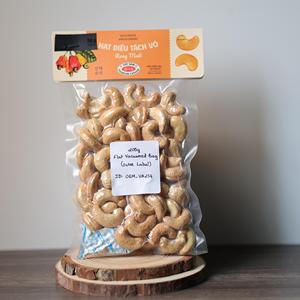 200g Flat Vacuumed Bag OEM Vietnam Specialty Premium Roasted Skinless Cashew <b>Nuts</b> ISO Certified Custom Grade - Product Image 5