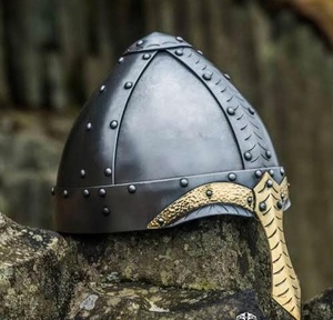 Casque d'armure décoratif en métal pour costume de chevalier, idéal pour festivals historiques et collection de cadeaux (marque privée) - Product Image 5