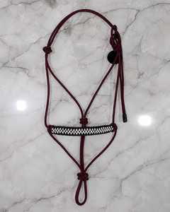 Laisse et harnais multicolores pour chevaux, pour un équipement équestre élégant, au prix de gros auprès de l'exportateur Rope Halter - Product Image 4