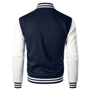 Varsity <b>Jacket</b> For <b>Men</b> Classic Baseball Style With Bold <b>Letter</b> Patches And Ribbed Cuffs Perfect For Casual Streetwear Outfits - Product Image 2